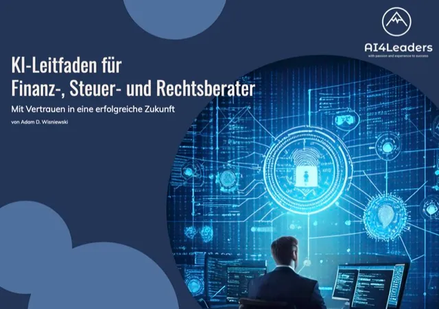 Titelseite: KI-Leitfaden für Finanz-, Steuer- und Rechtsberater