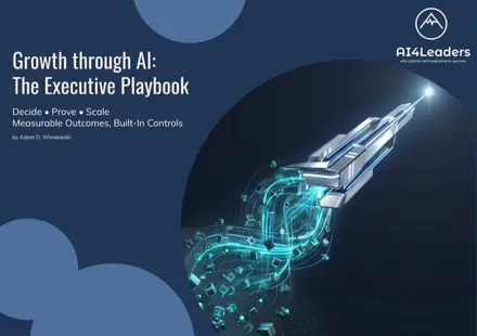 Titelseite: Growth through AI