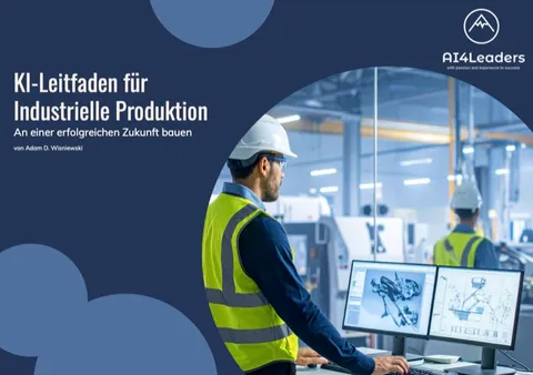 Titelseite: KI-Leitfaden für die industrielle Produktion