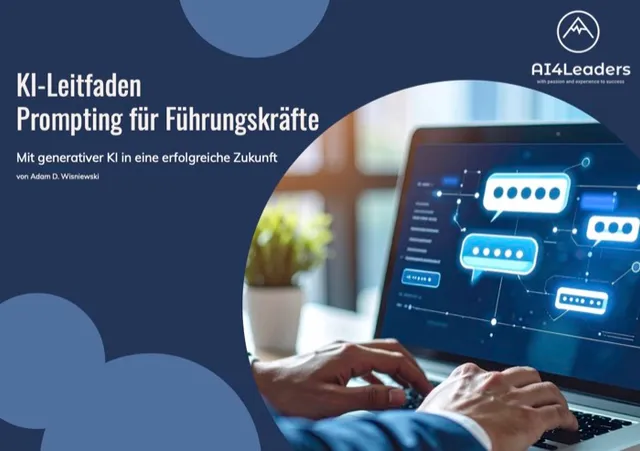 Titelseite: KI-Prompting-Leitfaden für Führungskräfte