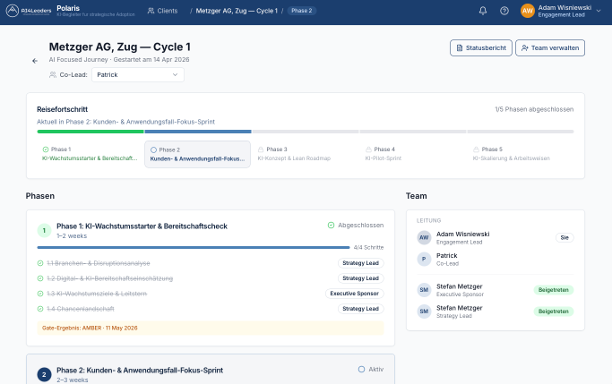 polaris screenshot user dashboard de