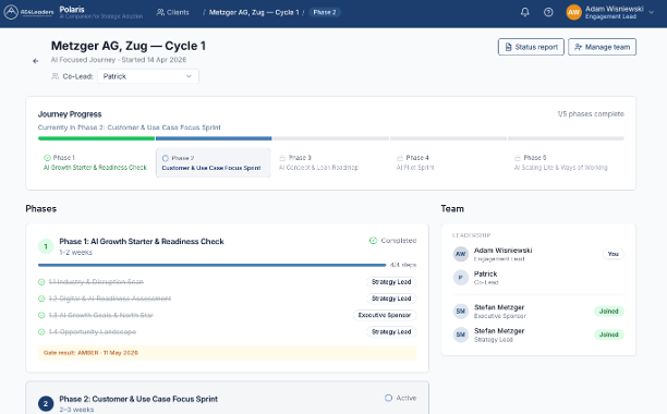 polaris screenshot user dashboard en